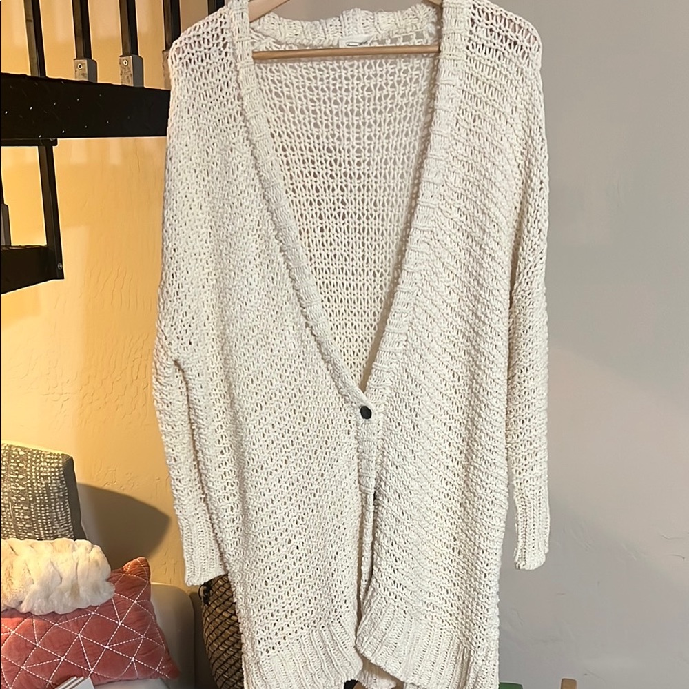 Cozy Cream Knit Sweater